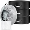 SUPTEMPO Tire Covers, 4-Pack, Outdoor Waterproof 420D Tire Bags, Double-Sided, Reflective, with Handles, UV Protection, Stain Resistant, Thick Tire To