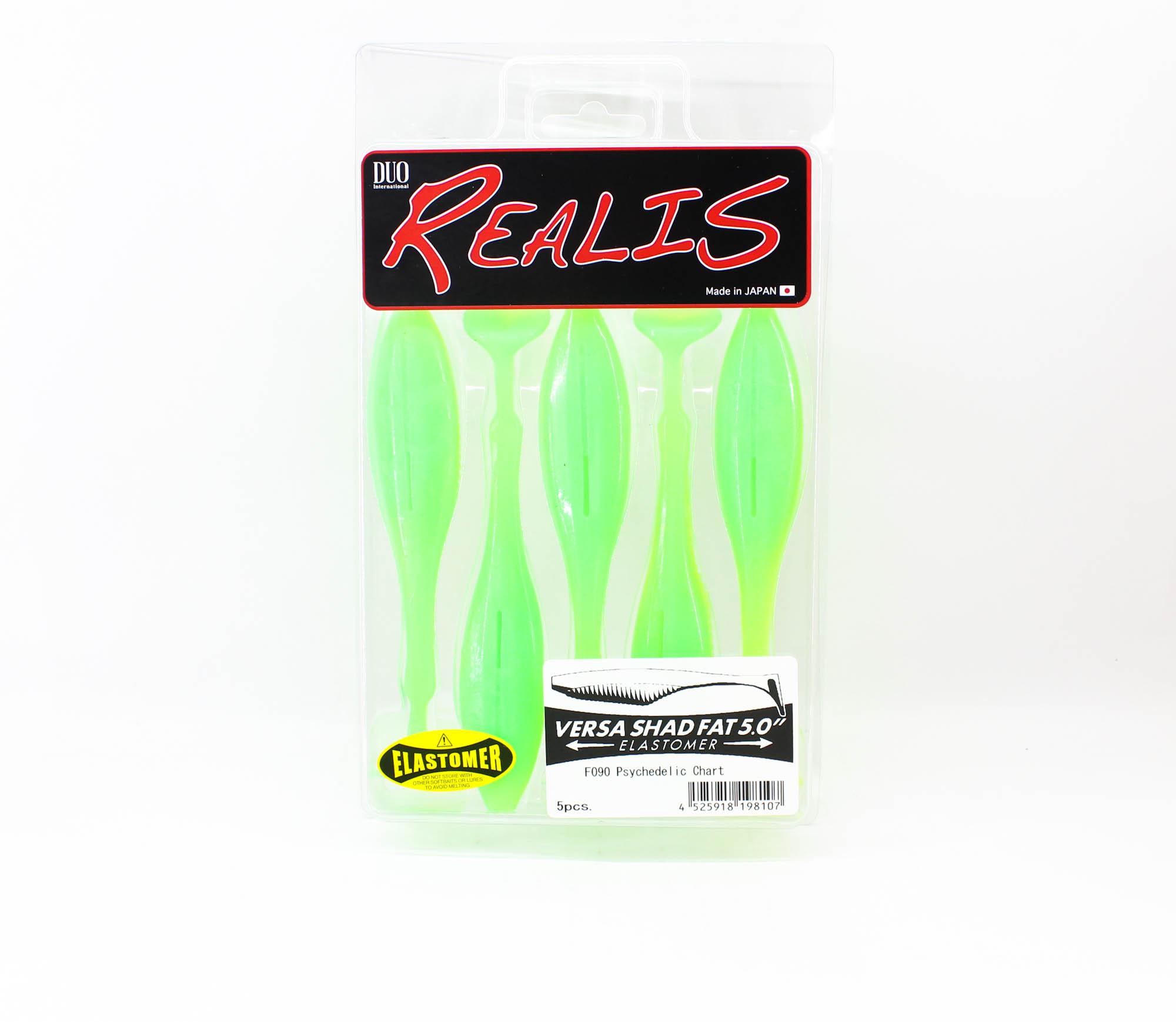 Duo Soft Lure Versa Shad 5 Inch Elastomer F090 (8107)