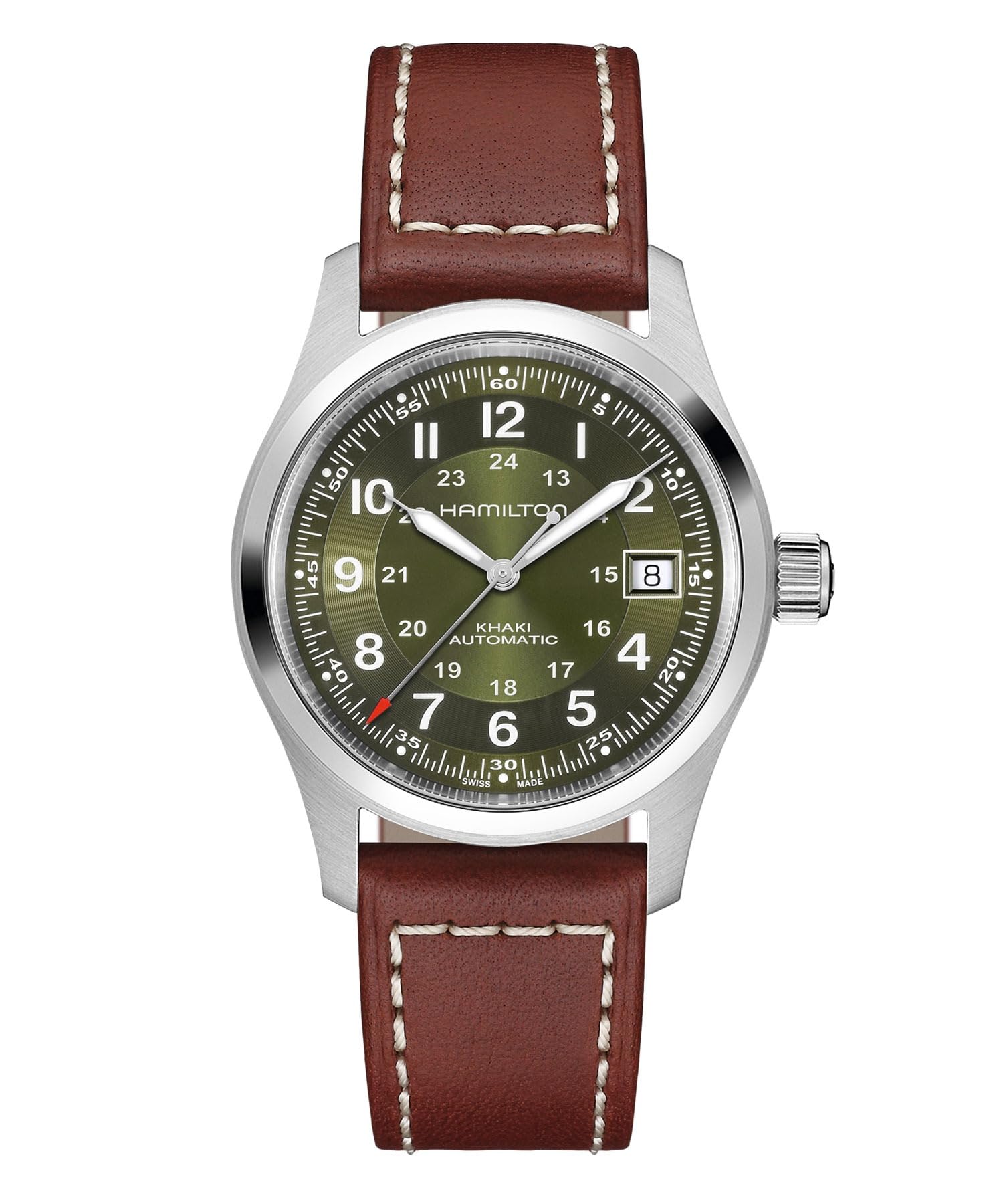 

Hamilton Khaki Field Automatic Watch H70455560 Unisex with Official Warranty [Official Import]