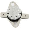 5-Pack KSD301 75 Degrees Centigrade Thermostat Thermal Control Switch 250V 10A Normally Closed NC Thermostat Temperature Switch