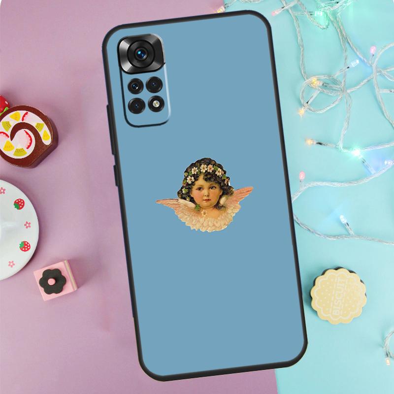 Renaissance Angel Aesthetic Case For Xiaomi Redmi Note 9 10 11 12 13 14 Pro 9S 10S 11S 12S Redmi 14C 10C 12C 13C Cover
