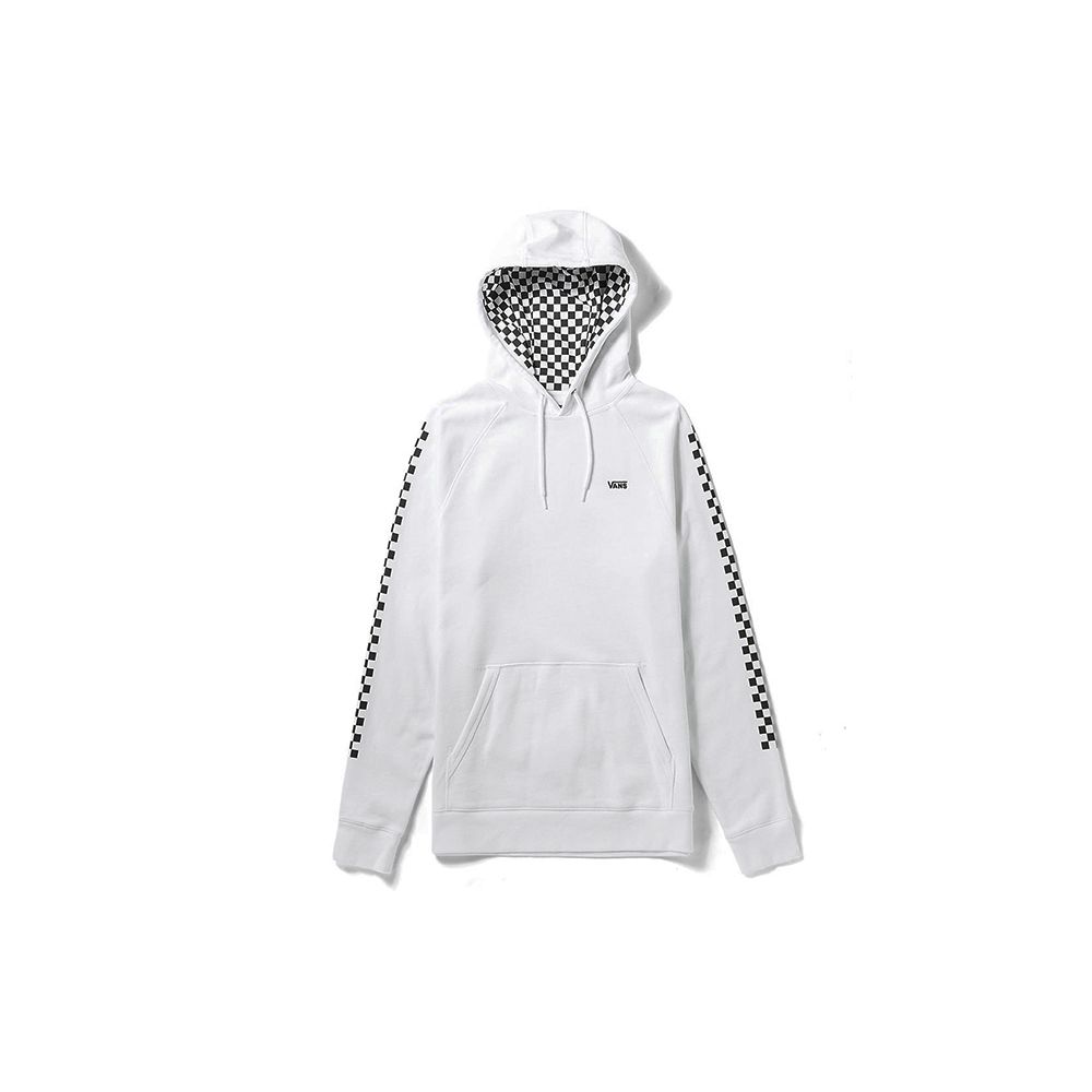 

Vans Versa Sports Casual Fleece Hoodie Мужские толстовки с капюшоном белого цвета VN0A3HPZTDC L