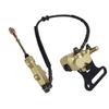 Rear Disc Hydraulic Brake Master Cylinder Kit Brake Master Cylinder Caliper Assembly for 50cc 70cc