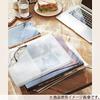 KOKUYO File Clear Book Glassel Fixed Type A4 60 Sheets Off-White La-GL60W