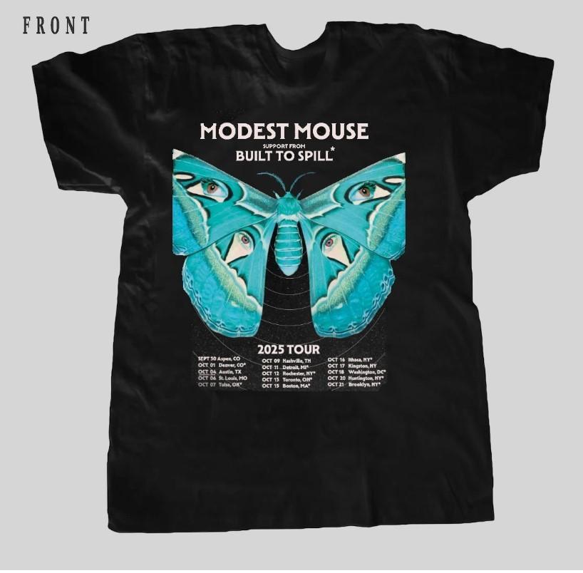 Modest Mouse On Tour Fall 2025 Gift For Fan S to 5XL T-shirt Unisex T-Shirt XL
