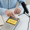 Clear Case Blank Cassette Tapes Yellow Audio Cassette Tape Cassette Player Tape  Cassette Player