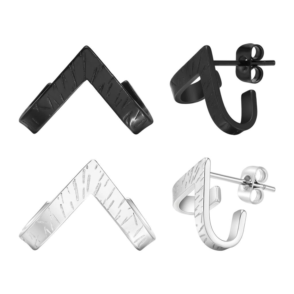 Vnox Retro Dragon Head Huggie, Vintage Stainless Steel Men Hoop Earrings, Cool Tranditinal Chinese Lucky Almut Boy Jewelry