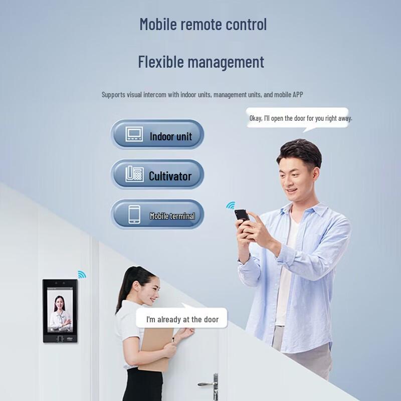 Dahua 7-inch Facial Recognition Access Control Terminal CN plug (adapter included)