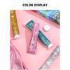 QIBEST Burst Glitter Eyeshadow Glitter Cream Face Body Polarized Glitter Cream Highlighter Oslnivý rozjasňující oční stín