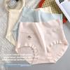 Big Size Female Summer New High Waist Abdominal Lift Arm Breathable Antibacterial Bottom Crotch Triangle Briefs