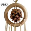 Parrot Biting Toy Chew Toy, Pine Cone Corn Cob Bird Rattan Ball Cage Accessories for Conure Foraging Parakeet Cockatiel Budgie