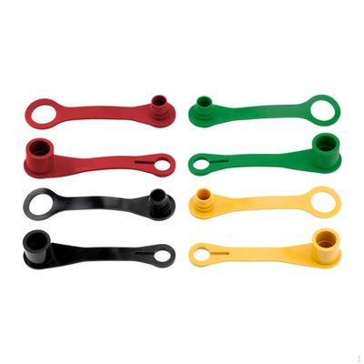 8 Stück Hydraulikverschraubung Staubkappe und Stopfen Set Ersatz M132024 Praktisch Verschleißfest Hoch