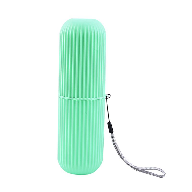 

Портативная зубная паста, зубная щетка, защитный чехол, коробка для хранения в путешествиях и кемпинге синий