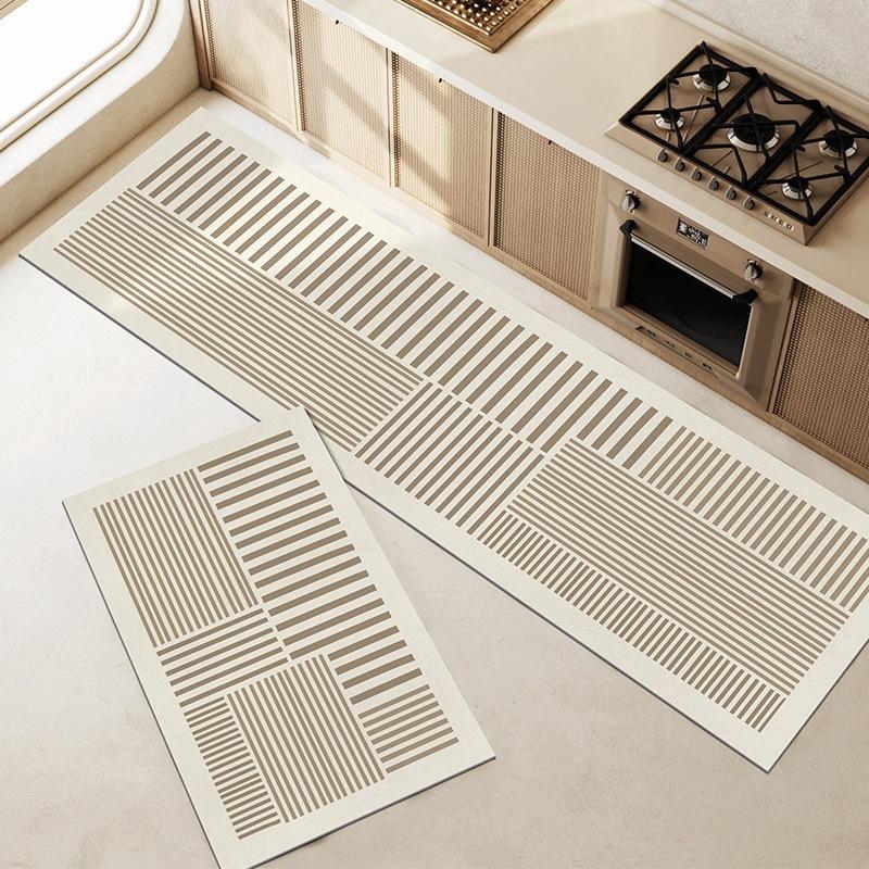 Hot sell minimalist diatomaceous earth mat for household kitchen floor mat, long non slip foot mat