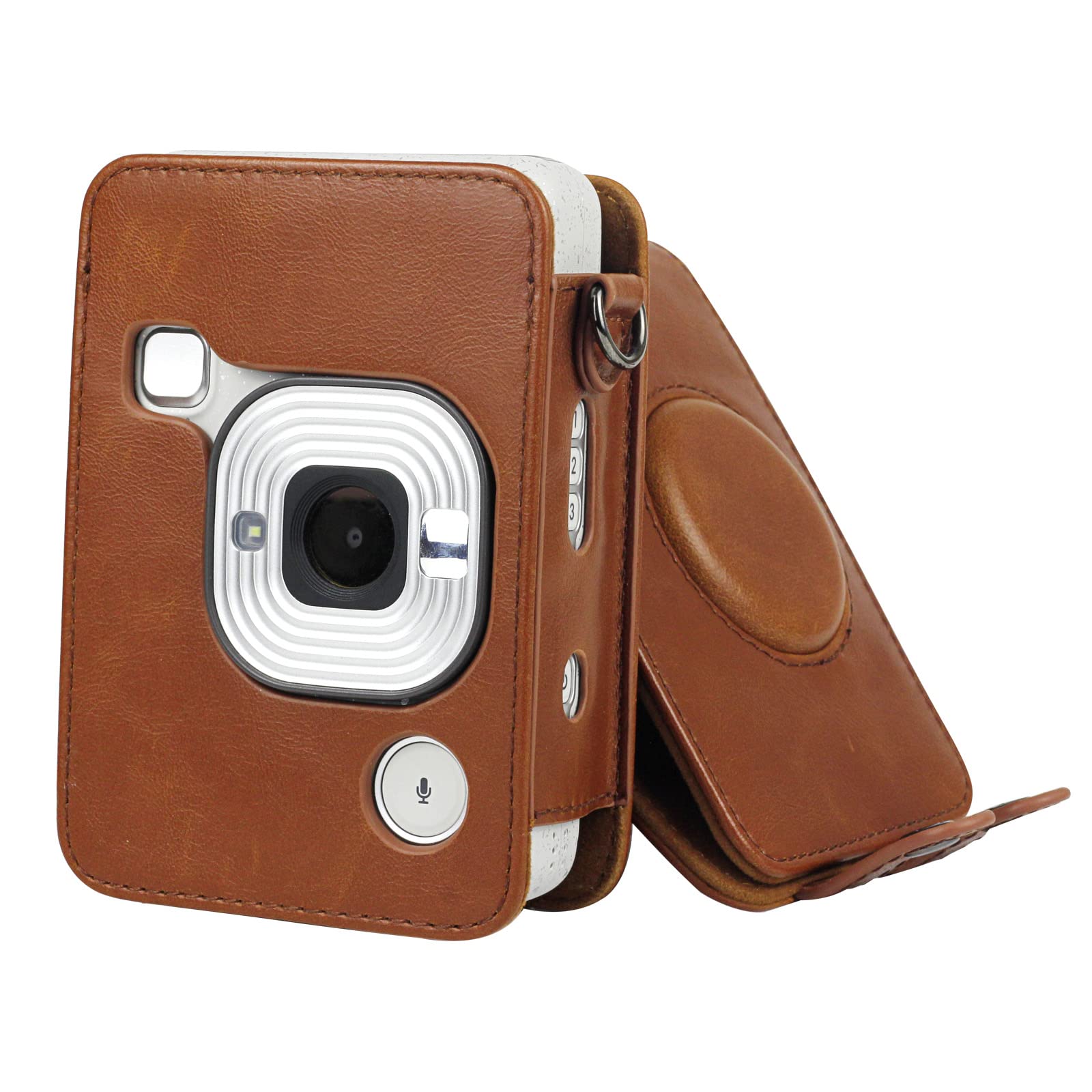 

instax mini liplay FUJIFILM Cheki protective Fujifilm Cheki full protection for Cheki scratch shoulder strap PU easy to easy to magnetic snap included
