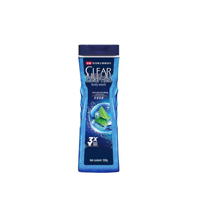 CLEAR Men's Icy Cool Refreshing Shower Gel