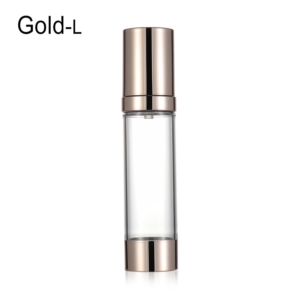 15/30/50ml Makeup Tool Squeeze Pump Airless Refillable Bottle Lotion Vacuum Bottle Cream Container Cosmetic Holder
