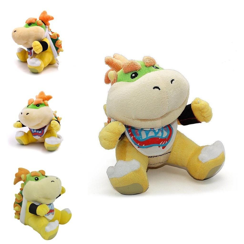 Měkký a mazlivý Baby Bowser Jr 7" plyšák Super Mario Bros Malý kamarád Hračka Koopa