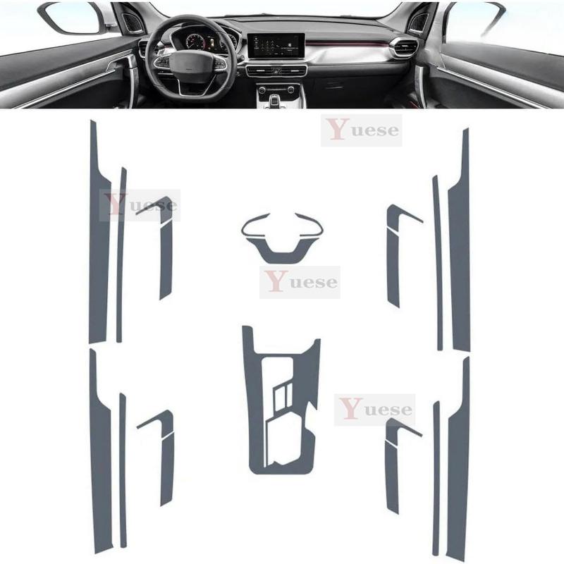 For Geely Coolray Eseape SX11 - Car Interior Center Console Transparent TPU Protective Film Anti-scratch Sticker