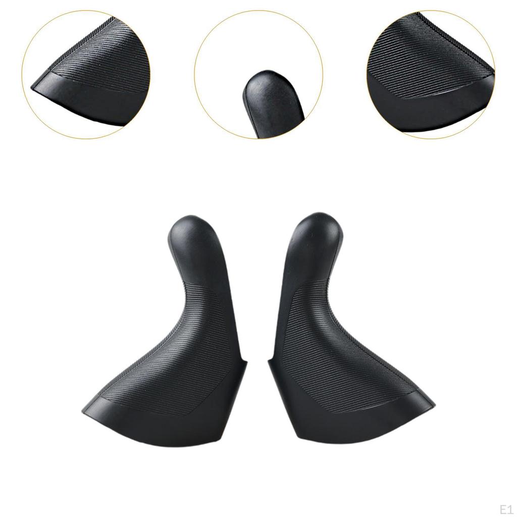 2 Stück Handschalthebelabdeckungen Rennrad Bremshebel Gummis Fahrrad Lenkergriffe Elegante Überzüge
