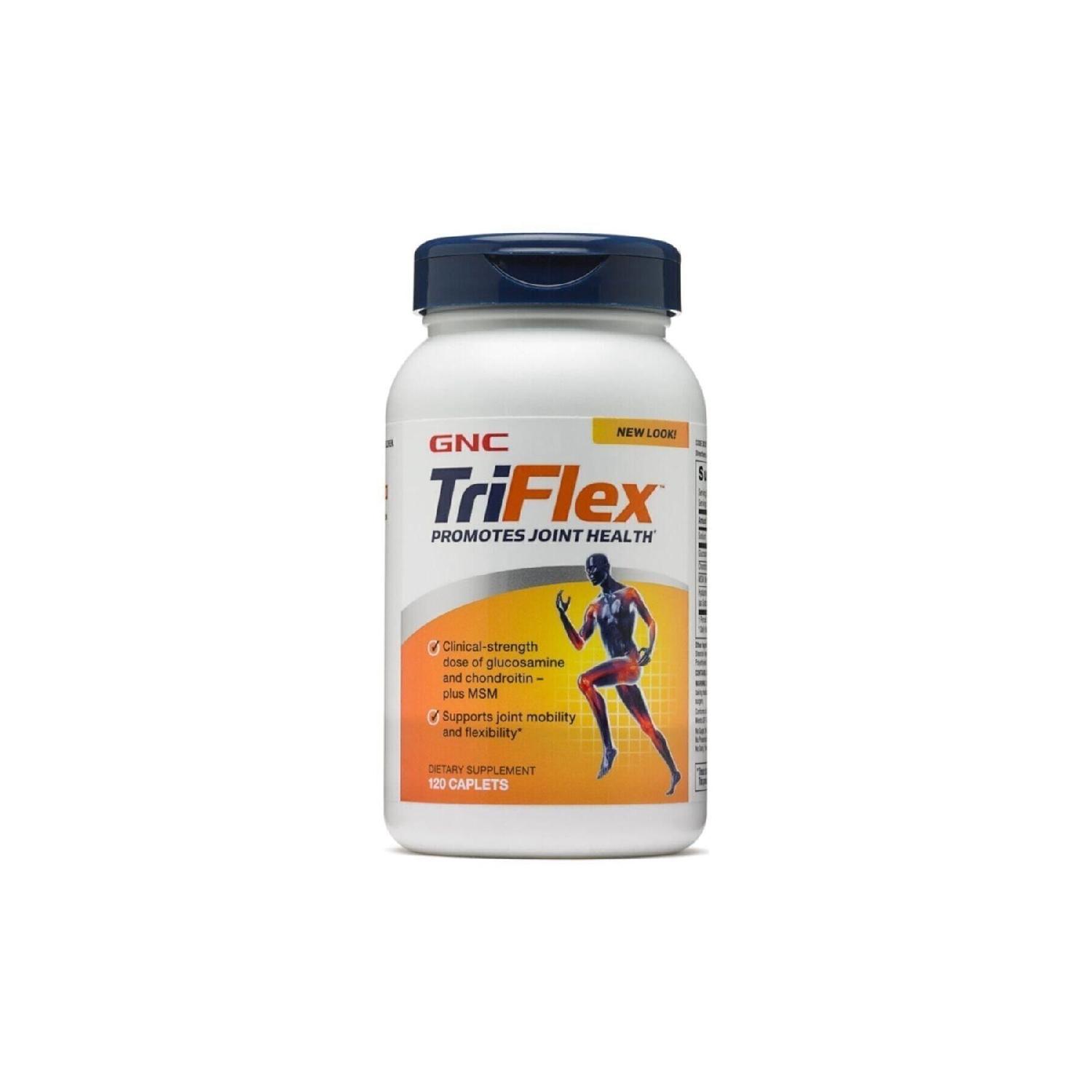 

Gnc Triflex Plus Glucosamine Chondroitin Msm 120 Tablet