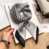 Silk scarf women's neck new scarf with coat 70 small square scarf scarf mother high-end scarf