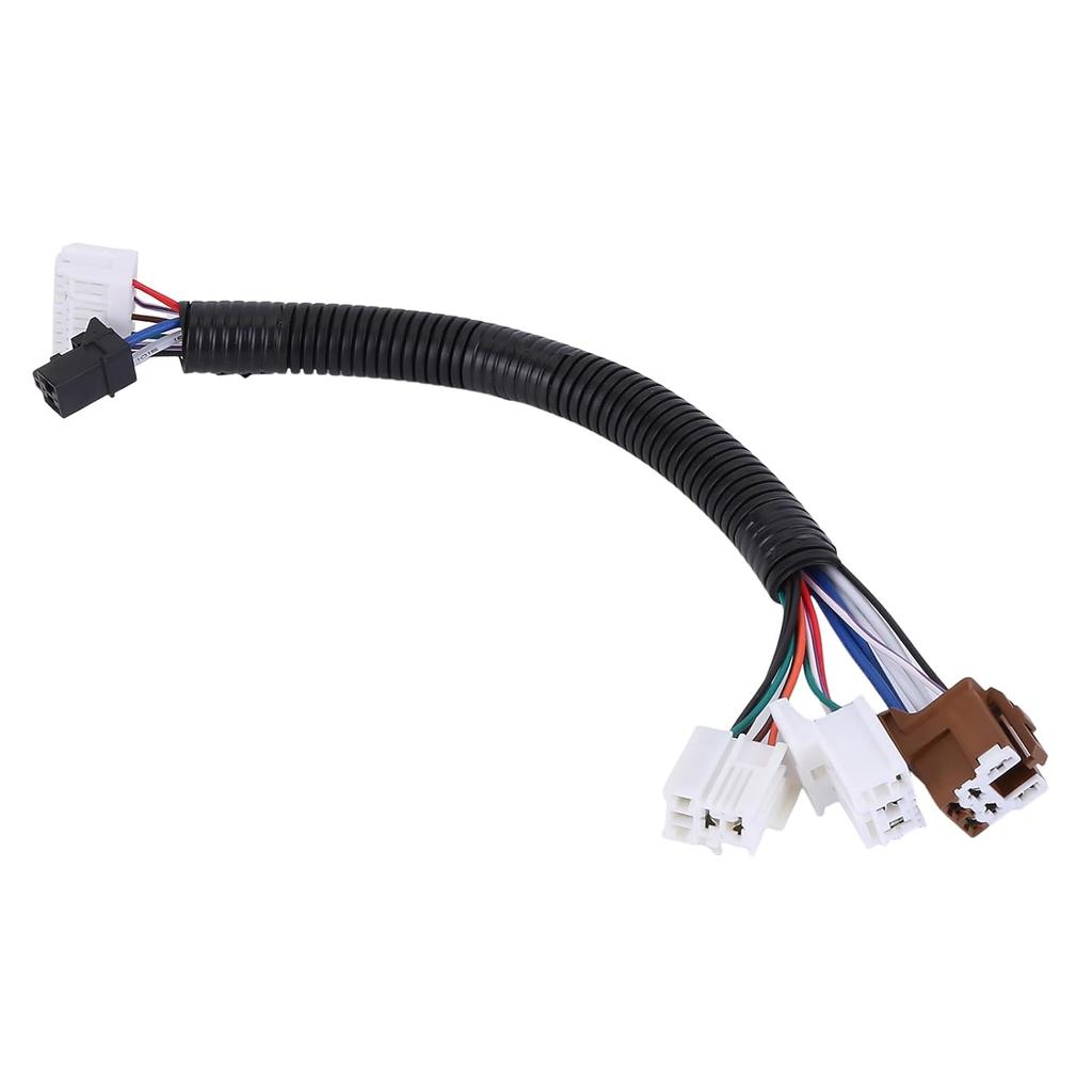 Custom Vehicle 4 Way Flat Trailer Wiring Harness Kit Fit for Nissan Pathfinder Infiniti QX60 2013-2020 Rear Trailer Hitch Wiring Harness Replace