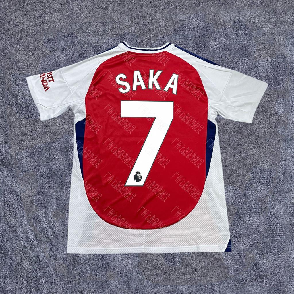 Cross-border Delivery 242526 Arsenal Short-sleeved Jersey, Star Number, Quality Printing Number, Spot Size T-shirt, Rest Assured To Shoot