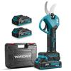 Yofidra 30mm Bürstenlose Elektrische Rebschere 2 Gänge Akku Wiederaufladbar Astschneider Gartengerät Für Makita 21V Akku Stift