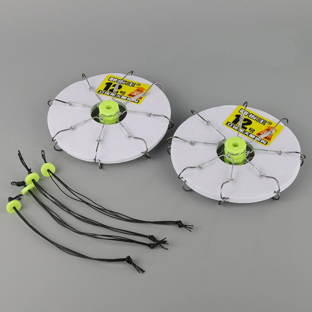 Crab Steel Flap Explosion Hooks 6/8 Claw for Square Bait Squid Fishhook Carbon Easy Carp Fishing Jig Hook Tackle Accessories 260319