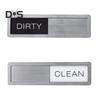 Clean Dirty Dishwasher Magnet Easy-to-Slide Strong Magnet Sign Kitchen Clean Dirty Sign for Home Restaurants Dishwasher