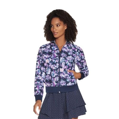 Skechers Womens/Ladies Misty Floral Reversible Jacket