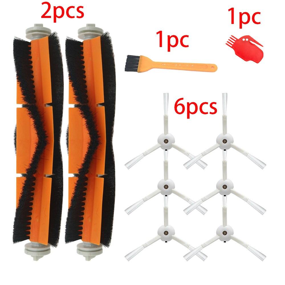 Vacuum Cleaner Parts Accessories for Xiaomi 1s MI Robot Vacuum 2 Roborock S50 S51 S5 HEPA Filter Side Brush Main Brush Dust Box