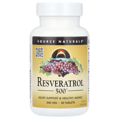 Resveratrol 500™, 500Mg, 30 Tablets