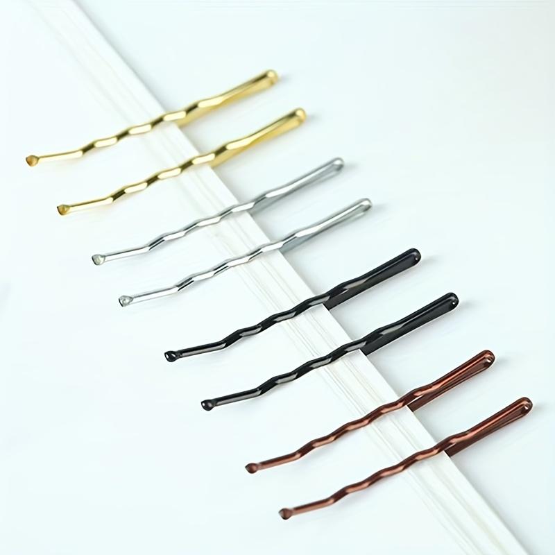 50/100Pcs Wave Hair Clips Metal Bobby Pins For Women Styling Salon Hair Accessories