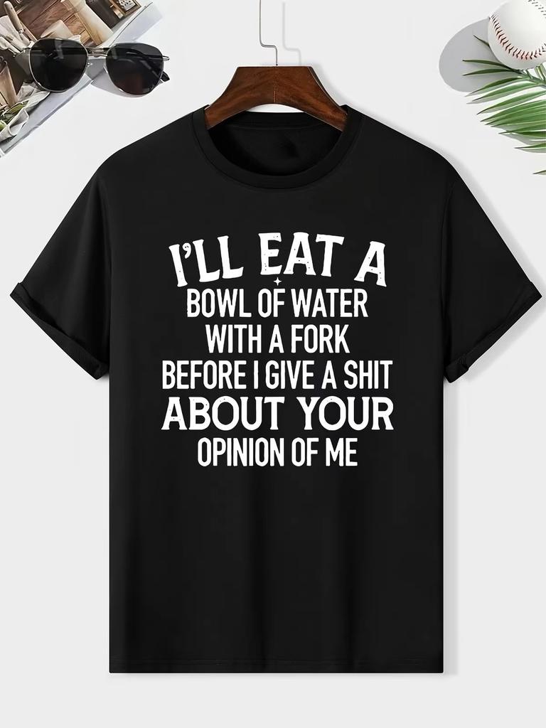 Sarcastic Quote Tee Ill Drink A Bowl Of Air Humor Unisex Shirt