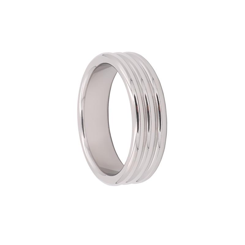 Men's Stainless Steel Sex Rings Widened Love Aid Metal Passion Alternative Bound Long Couple Passion Ring for Going Out