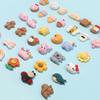 10Pcs Frosted Resin Accessories Simulate Cartoon Cream Glue Rainbow Cloud Phone Case Accessories Popular Diy Trinkets Luck Bag