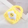 Crochet Mini Knitted Handbag Sandwich Hamburg Earphone Knitted Bag Headset Cover Knitted Portable Coin Purse Little Gift