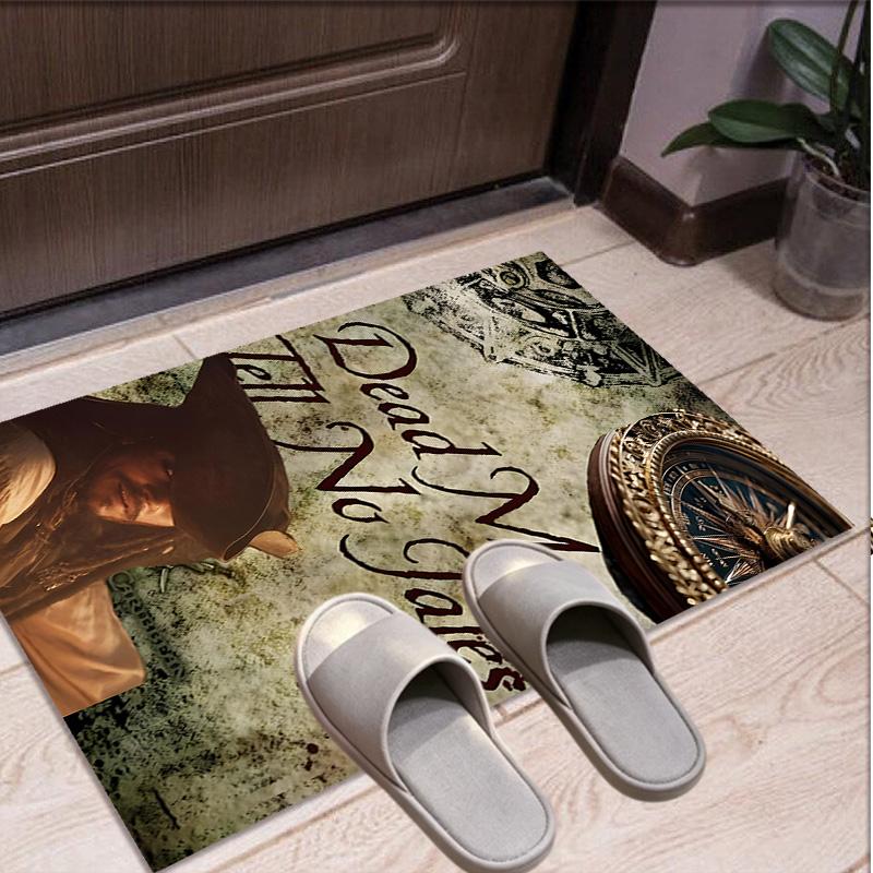 Captain Jack Sparrow Pattern Rug, Indoor/Outdoor Mat, for Picnic, Gameroom, Bedroom, Office, Living Room, Home Decor Carpet, Birthday Gift