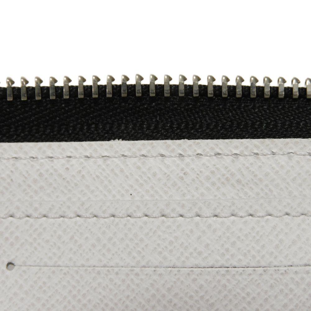 Used 12564 Zippy Wallet Horizontal M14127 7940 Japan Exclusive RFID IC Chip Taiga Rama Monogram Optic White Men's from