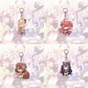 Exquisite Hololive Vtuber Acrylic Keychain Pendant With Beautiful Character Designs For Collectors