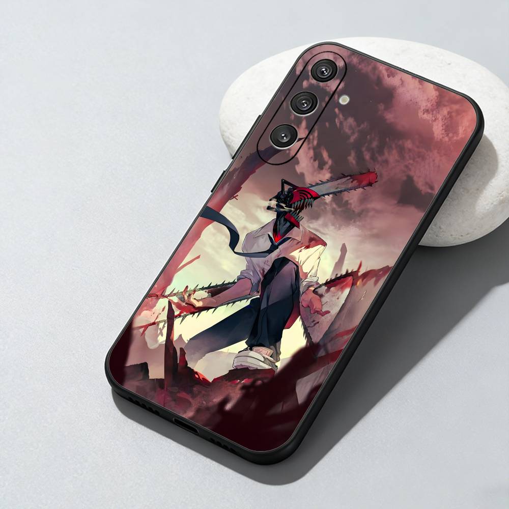 

Чехол для телефона Anime C-Chain-saw MAN D-DenJi для Samsung Galaxy A73, A72, A71, A70, A52, A51 Другие Мягкий Черный Чехол Samsung a13 5g