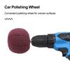 Car Polisher Buffer Pad Drill Ball Foam Buffing Pads Detailed Scratch Polishing Shank Diameter 6mm for Automotive Tire Hub Care