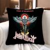 Judas-Priest Pillow Cover Double Sided Printing Decorative Pillows For Sofa Cushions Pillowcase Covers Cushion 45*45 Cases Home