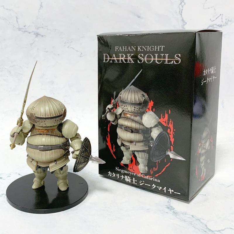 Black Knight  game Dark Souls New Action Figure 12cm Siegmeyer Bonfire PVC Figure Dark Souls Figure Model Toy Birthday Gifts