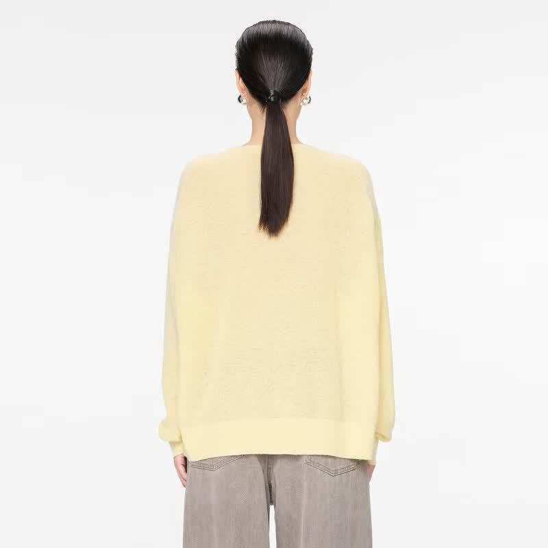 JNBY 24 Winter Mohair Blend Knit Sweater