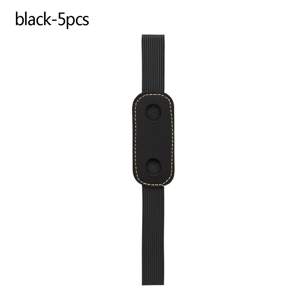 5pcs Hot Sale Portable Elastic Buckle Pen Clip Pencil Case Pen Holder Pen Bag