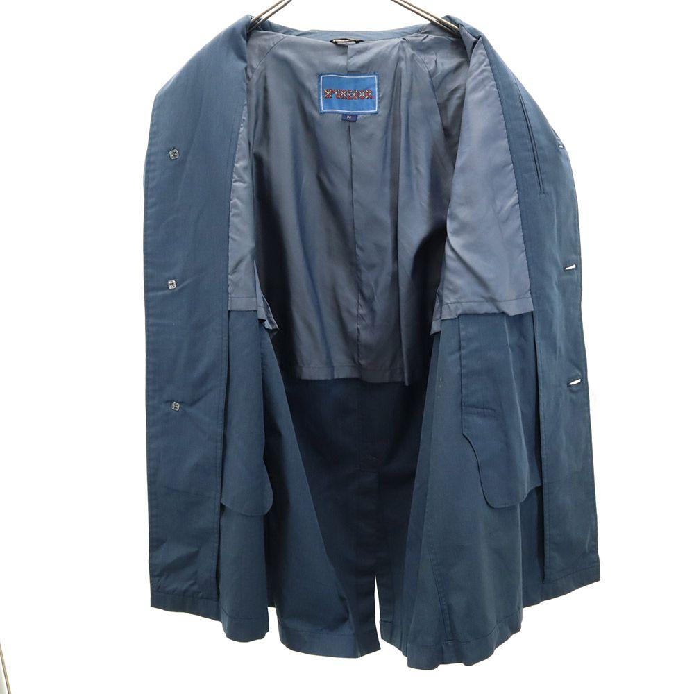 McGregor 90s Long Sleeve Stainless Collar Coat 92 Navy System Old Vintage Men's Used