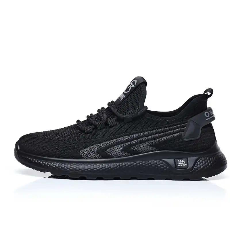 Fashion Without Heels PU Leather Breathable Hiking Shoes Outdoor Men Shoes Tennis Hiking Men Sneakers Sports Maker Best Sellers